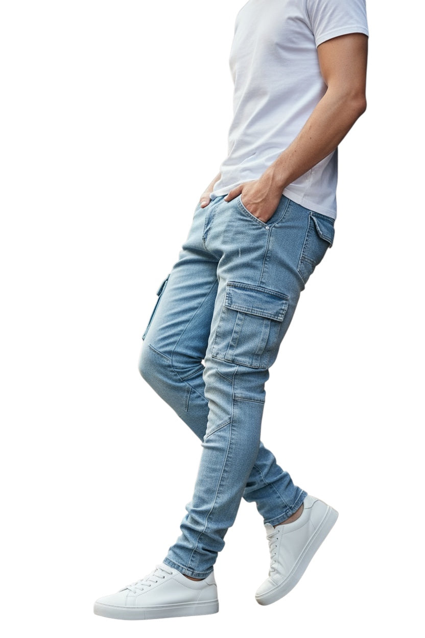 Men's Cargo Jeans