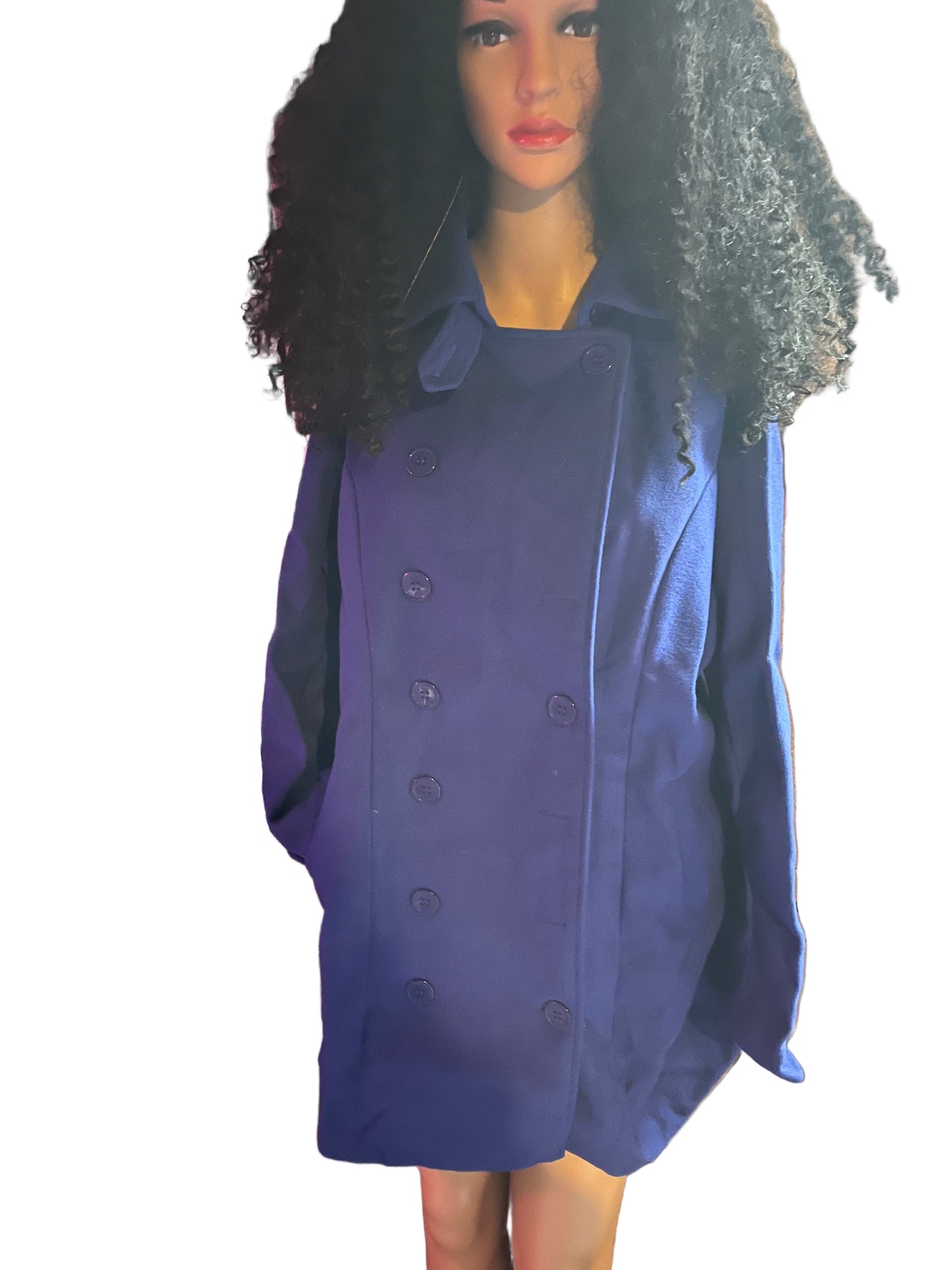 Double Breasted Peacoat