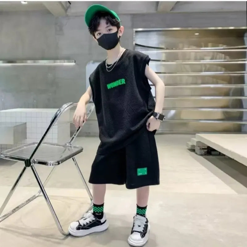 Boys casual short sets