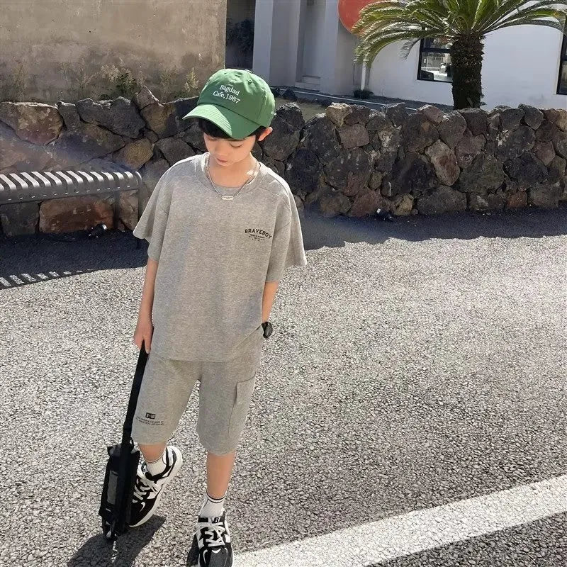 Boys casual short sets