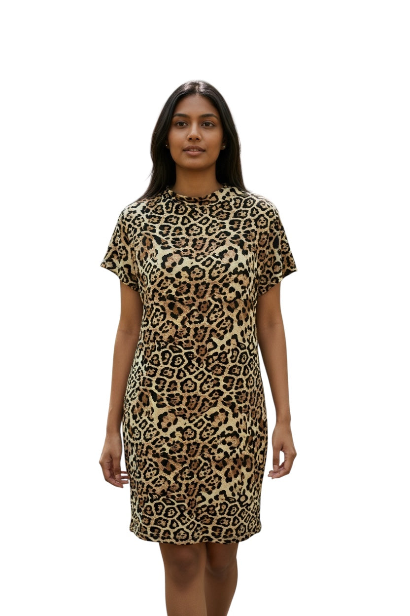 Cheetah Print Dress