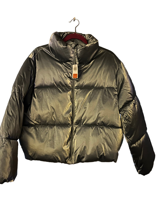 Silver Puffer Jacket