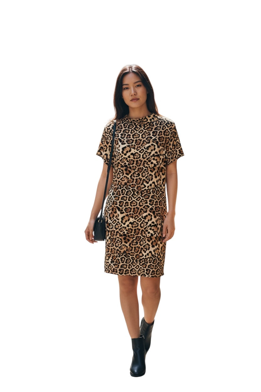 Cheetah Print Dress