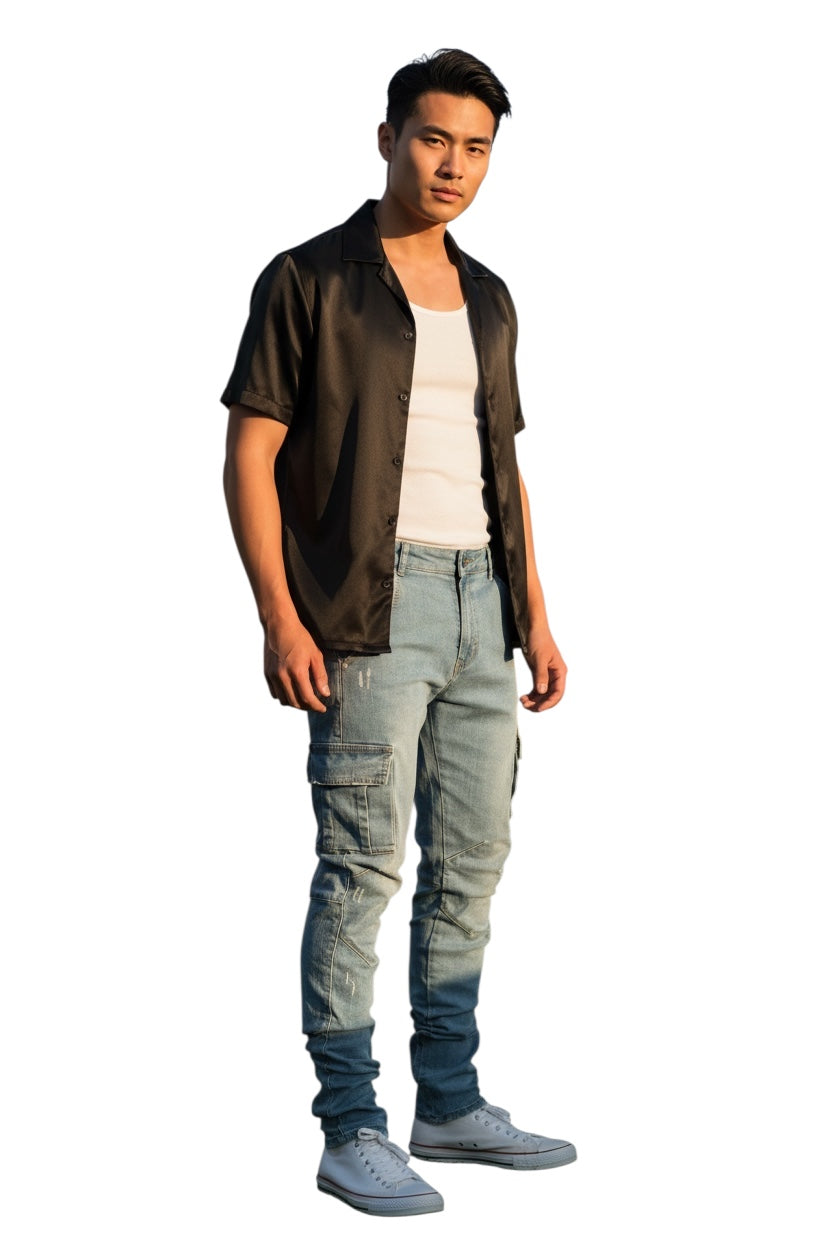 Men's Cargo Jeans