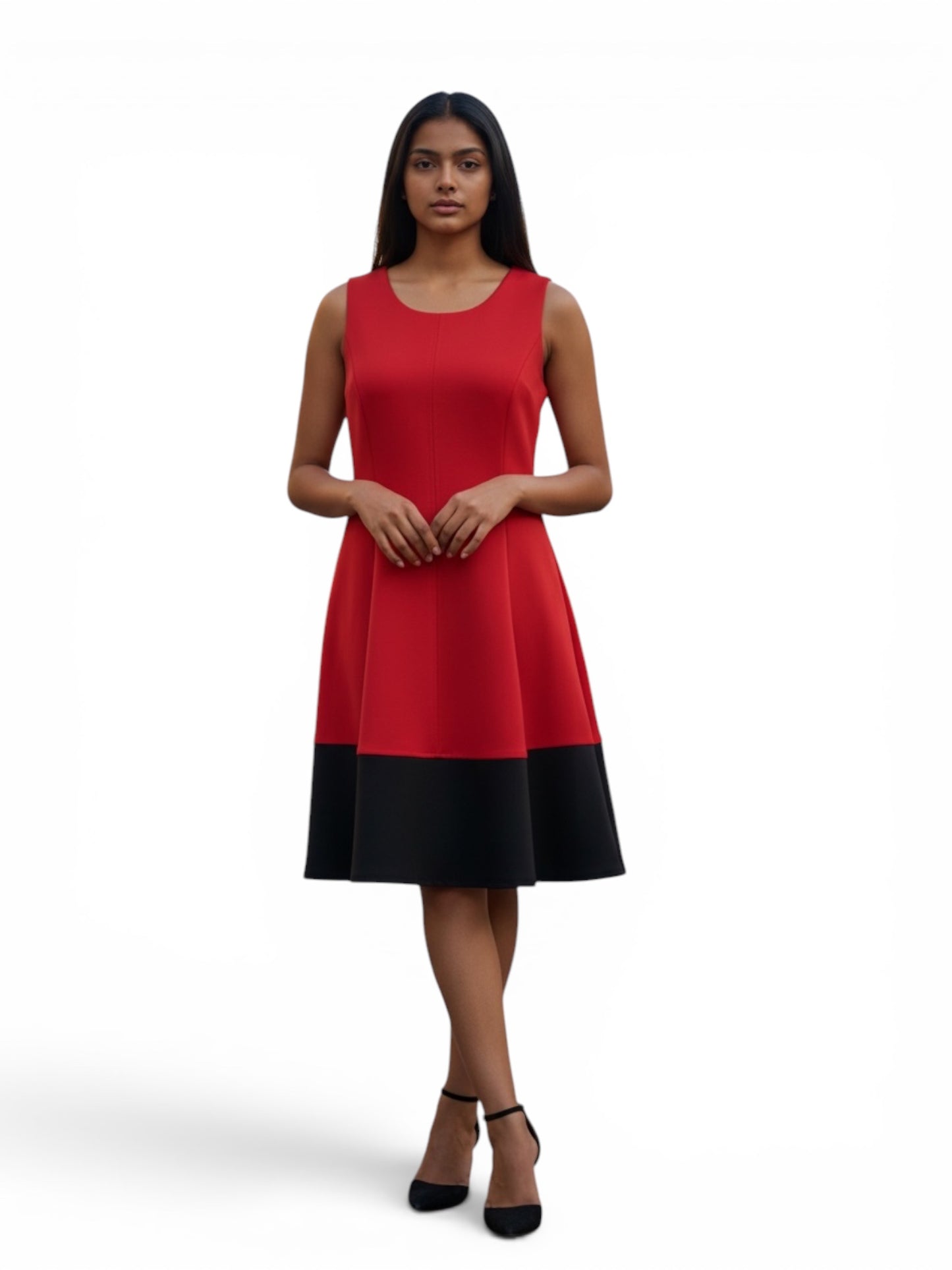 Calvin Klein Red Business Dress