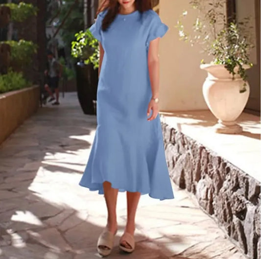 Casual flared mermaid dress