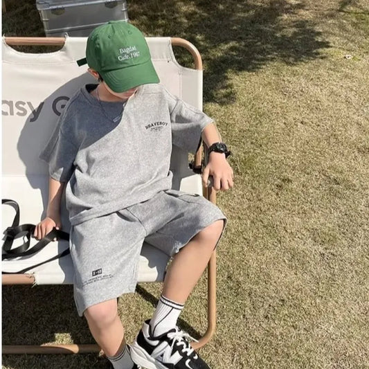 Boys casual short sets